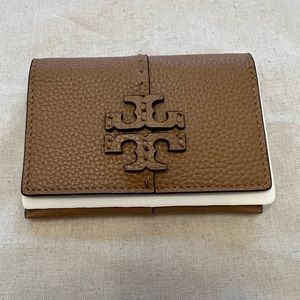 Tory Burch McGraw Flap Card Case